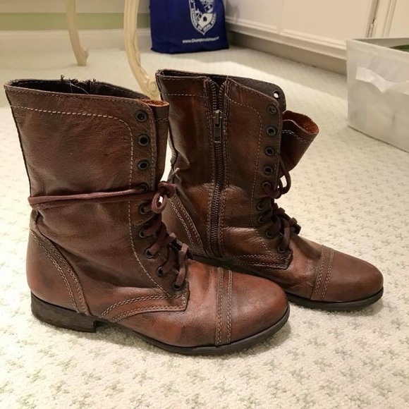 Steve Madden combat boots - Picture 4 of 5
